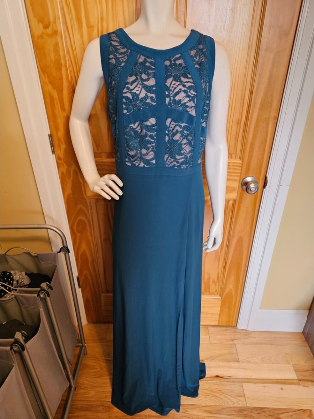💛 19. New Noir Size 14 Green/Teal Formal/Prom Dress